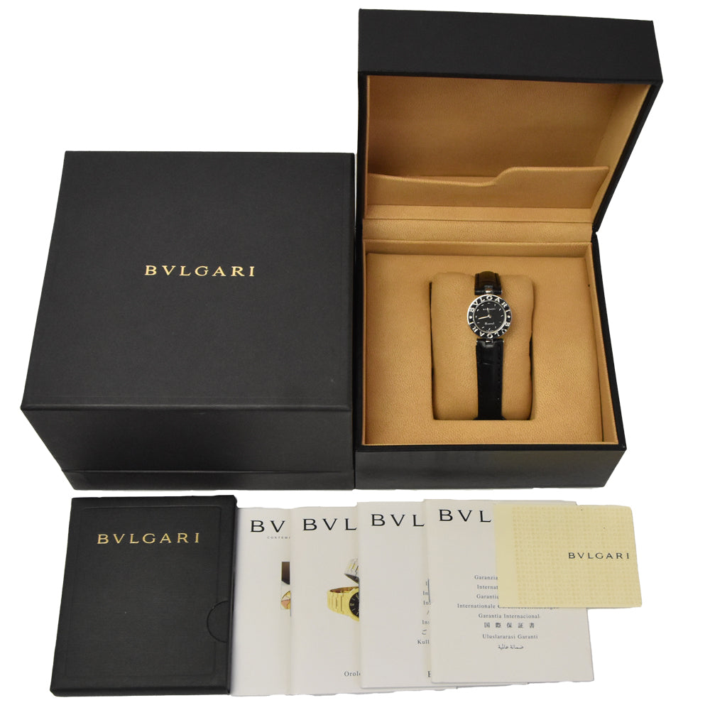 with paper BVLGARI B.zero1 BZ22S black Dial Quartz Ladies
 Watch H#144939