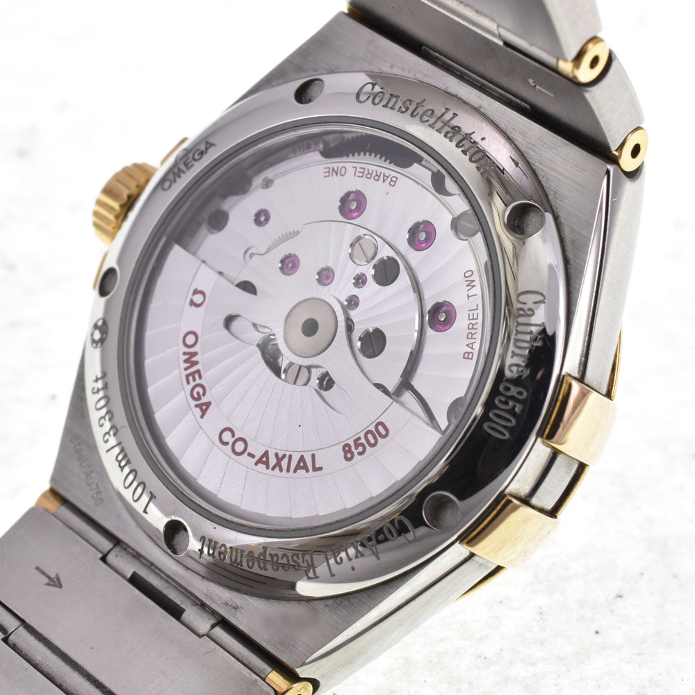 with paper OMEGA Constellation 123.20.38.21.02.006 Date Stainless Steel / K18YG white Dial Automatic Men's
 Watch H#144941