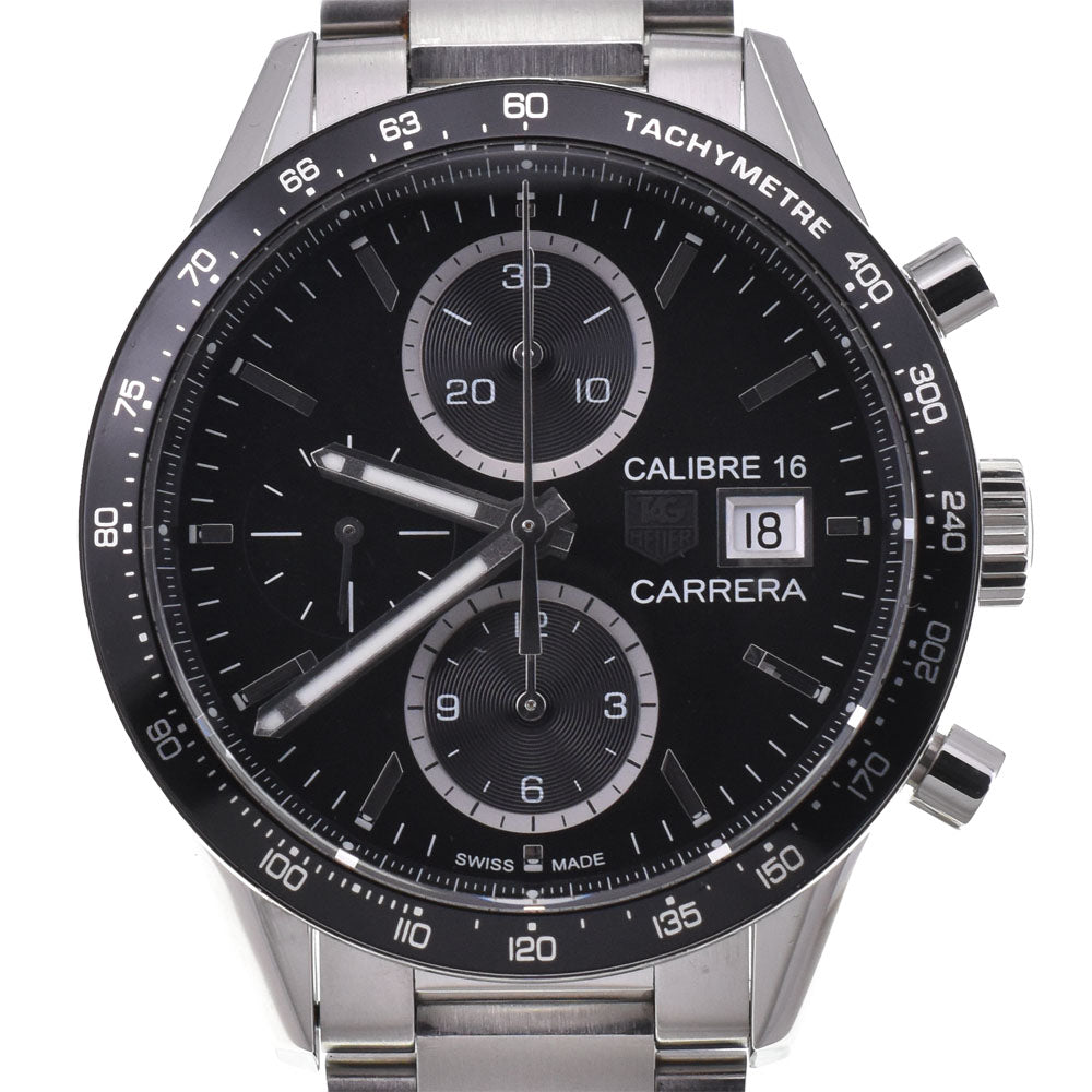TAG HEUER Carrera Caliber 16 CV201AJ.FC6357 Date black Dial Automatic Men's
 Watch G#144942