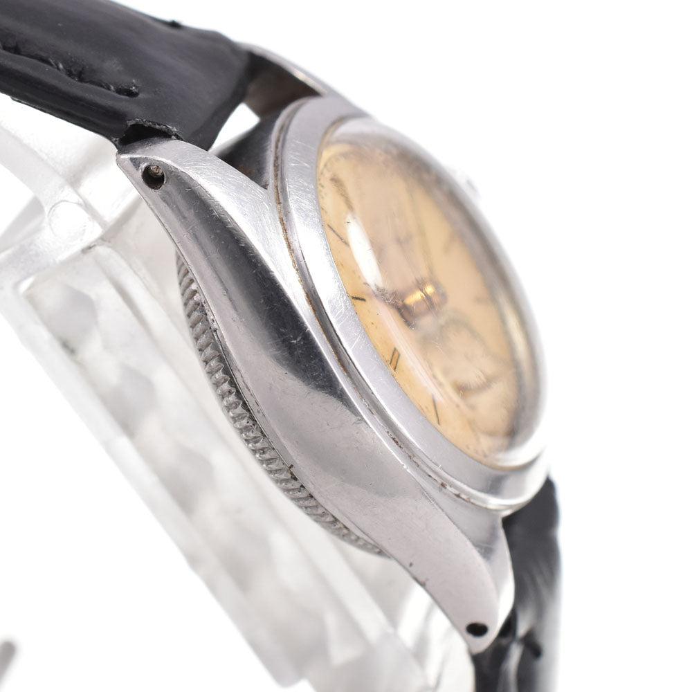 ROLEX Bubble Back Oyster Perpetual 4486 vintage Silver Dial Automatic Ladies
 Watch M#144948