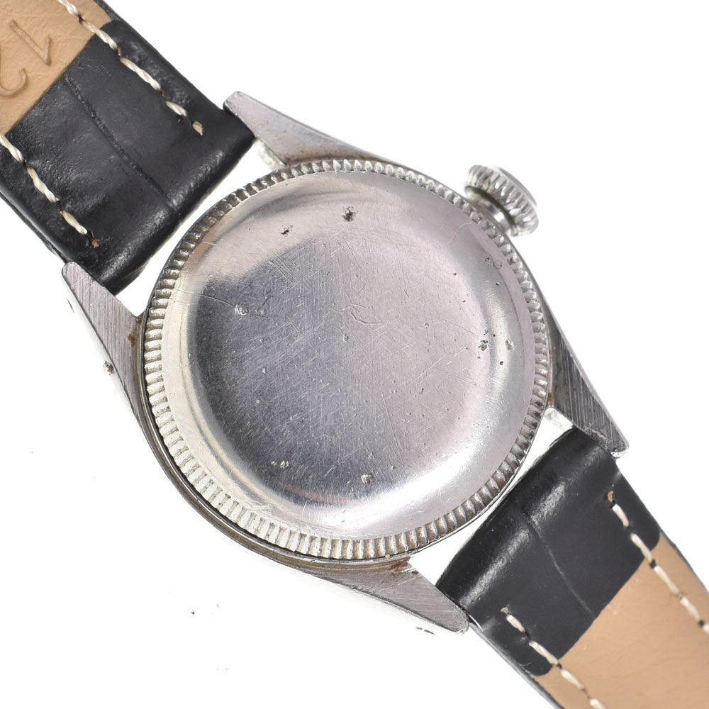 ROLEX Bubble Back Oyster Perpetual 4486 vintage Silver Dial Automatic Ladies
 Watch M#144948