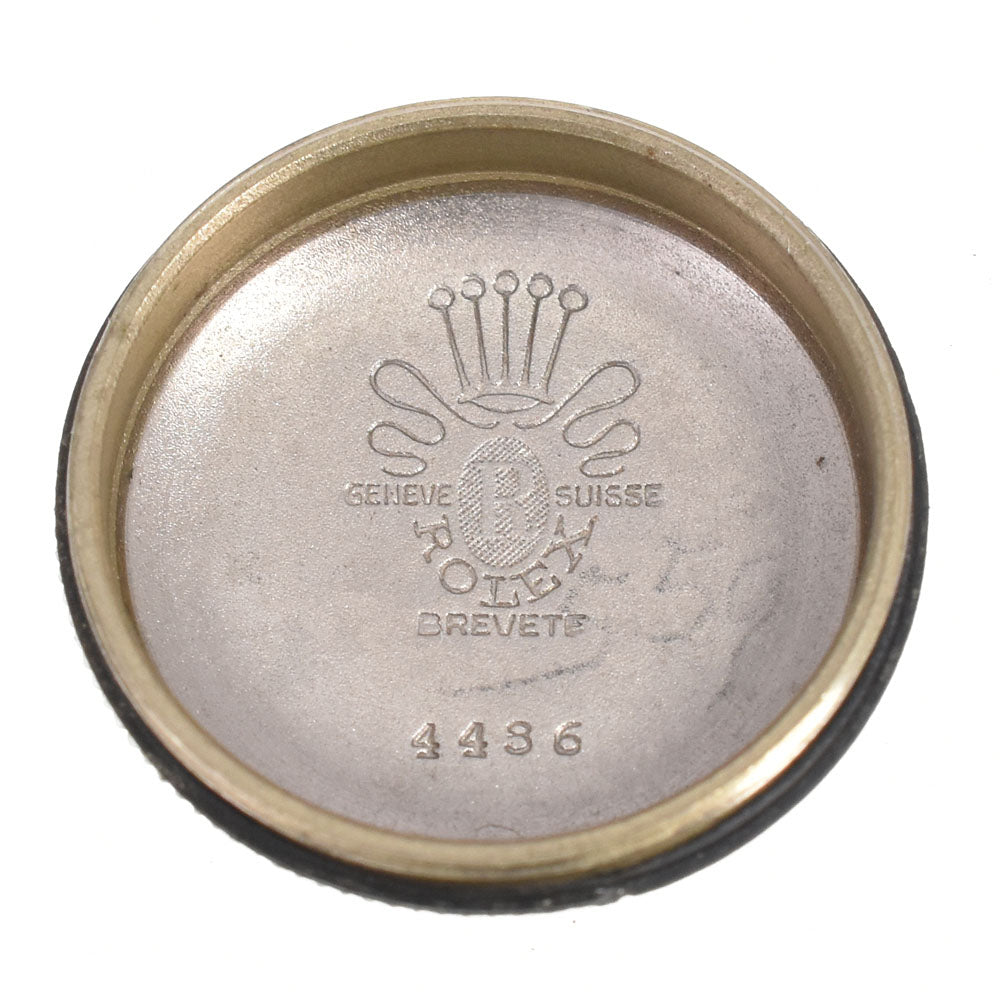 ROLEX Bubble Back Oyster Perpetual 4486 vintage Silver Dial Automatic Ladies
 Watch M#144948