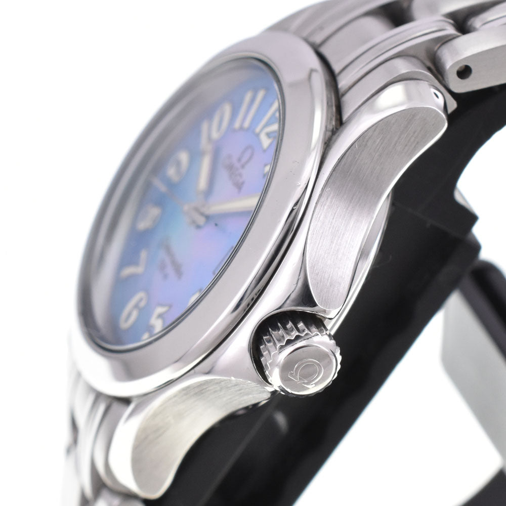 OMEGA Seamaster 120M 2581.88 Date Blue shell Dial Quartz Ladies
 Watch I#144949