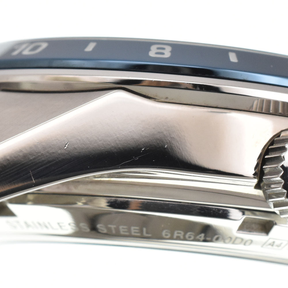 with paper SEIKO Presage 140th anniversary model SARF007/6R64-00D0 GMT power reserve date Silver Dial Automatic Men's
 Watch H#144950