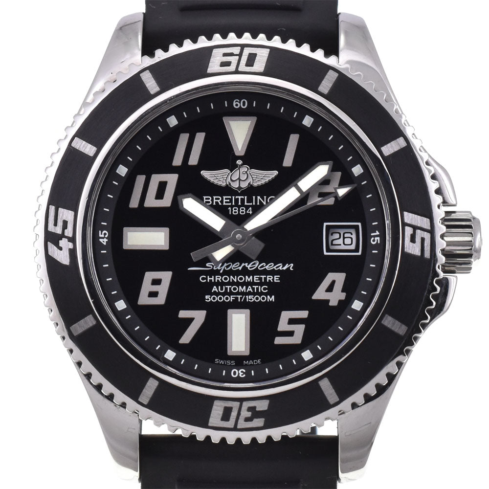 BREITLING Super Ocean 42 A17364 Date black Dial Automatic Men's
 Watch H#144951