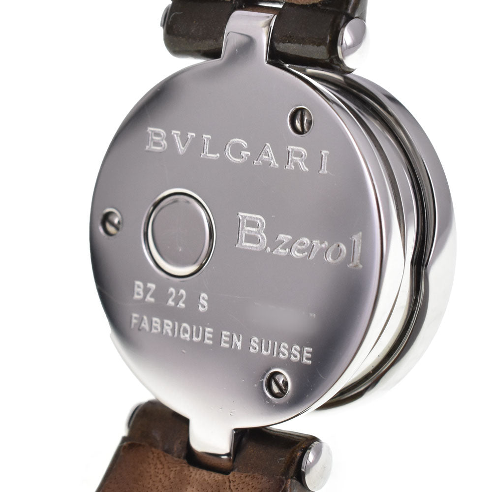 BVLGARI B.zero1 BZ22S 12P diamond Blue shell Dial Quartz Ladies
 Watch I#144954