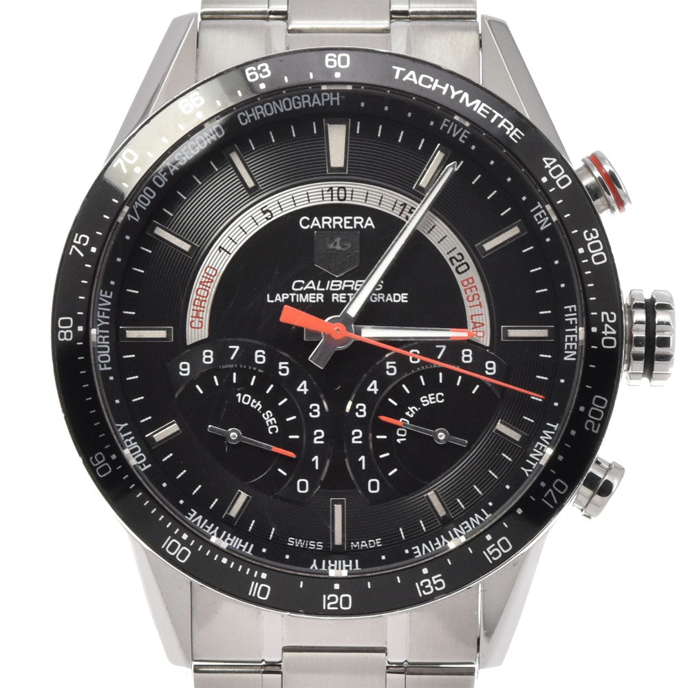 TAG HEUER Carrera Caliber S CV7A10 Chronograph black Dial Quartz Men's
 Watch M#144956