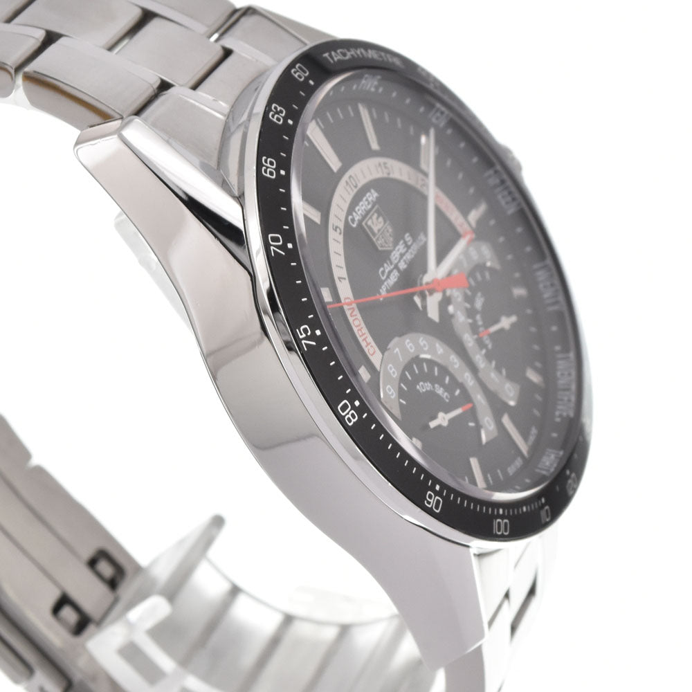 TAG HEUER Carrera Caliber S CV7A10 Chronograph black Dial Quartz Men's
 Watch M#144956
