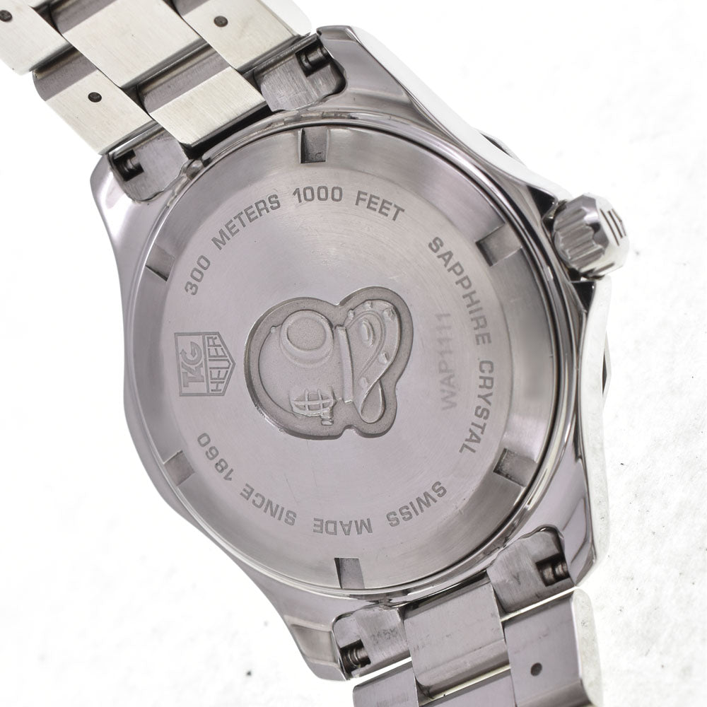 TAG HEUER Aqua racer 300M WAP1111.BA0831 Date Silver Dial Quartz Men's
 Watch J#144957