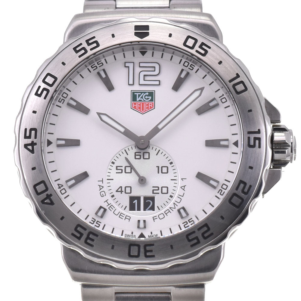 TAG HEUER Formula 1 WAU1113 Grand Date white Dial Quartz Men's
 Watch H#144958