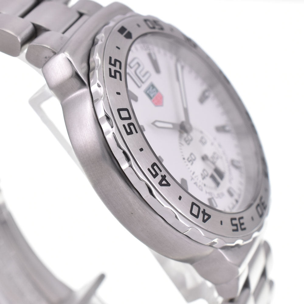 TAG HEUER Formula 1 WAU1113 Grand Date white Dial Quartz Men's
 Watch H#144958