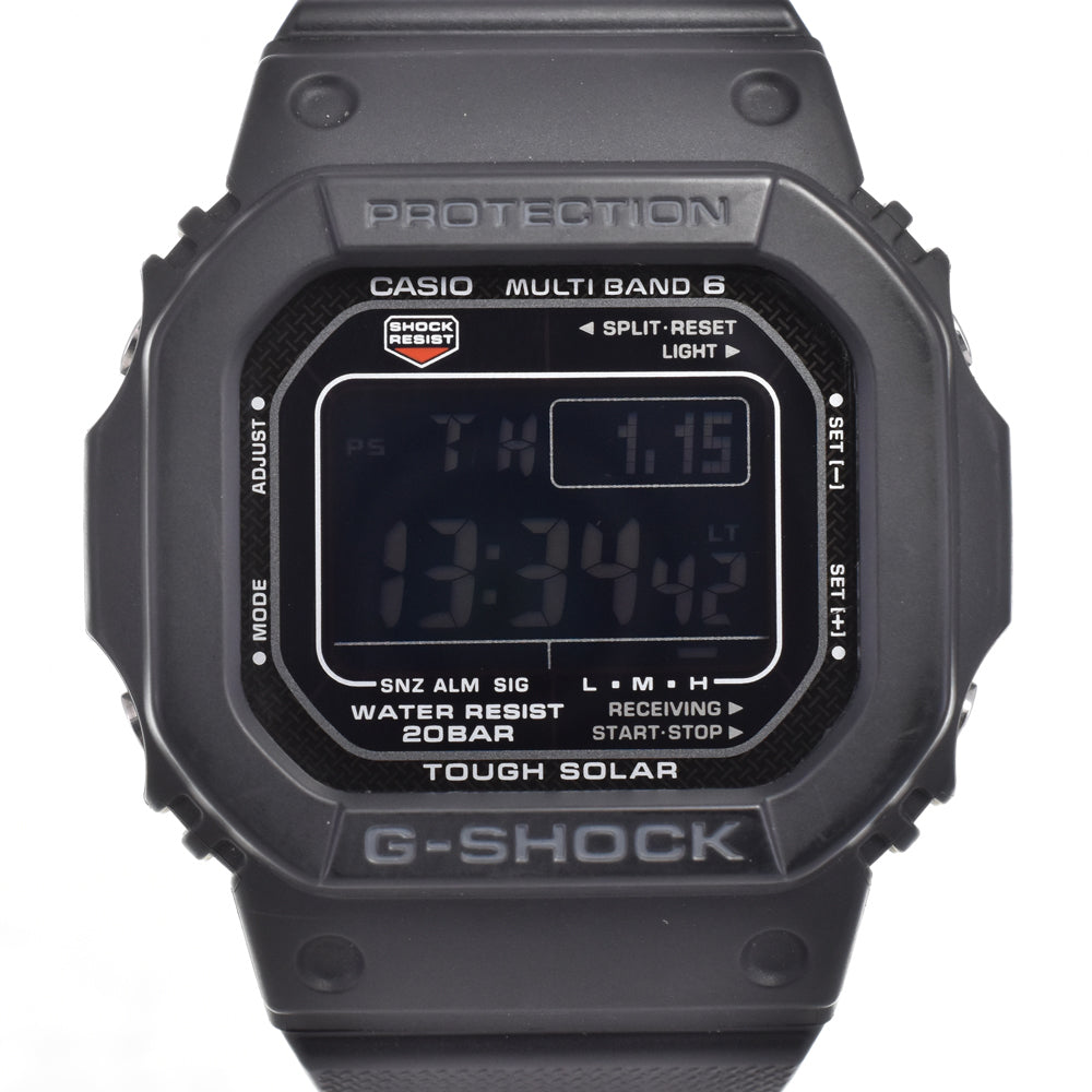 with paper CASIO G-SHOCK 5600 series GW-M5610UBC-1JF black Dial Radio Sync Solar Men's
 Watch I#144962