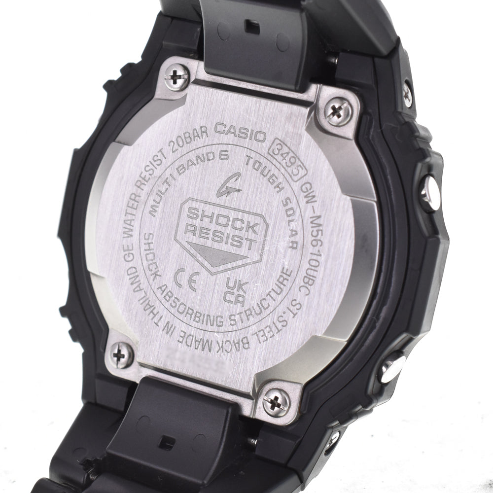 with paper CASIO G-SHOCK 5600 series GW-M5610UBC-1JF black Dial Radio Sync Solar Men's
 Watch I#144962