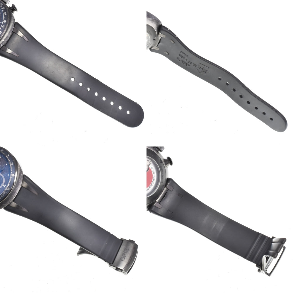 ORIS TT3 7611 Chronograph Date Titanium Black / brown Dial Automatic Men's
 Watch I#144966