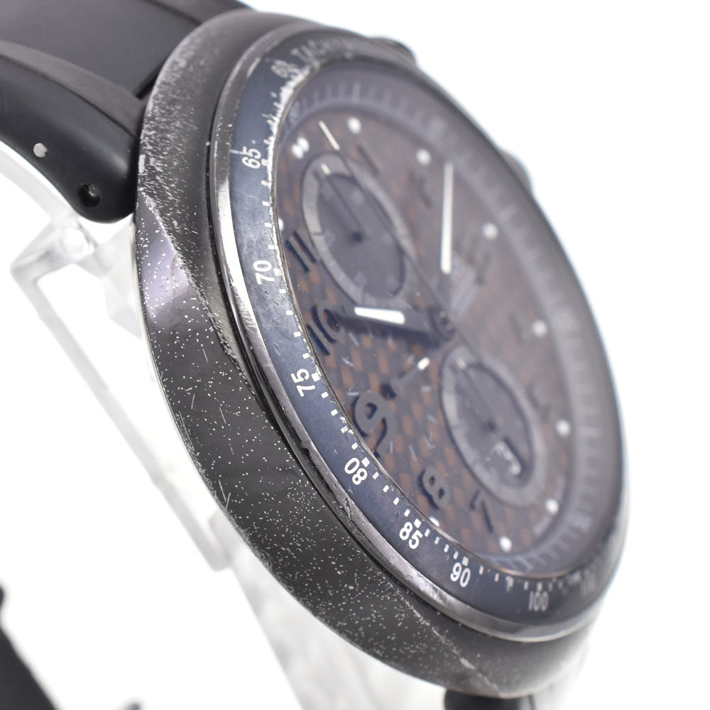 ORIS TT3 7611 Chronograph Date Titanium Black / brown Dial Automatic Men's
 Watch I#144966