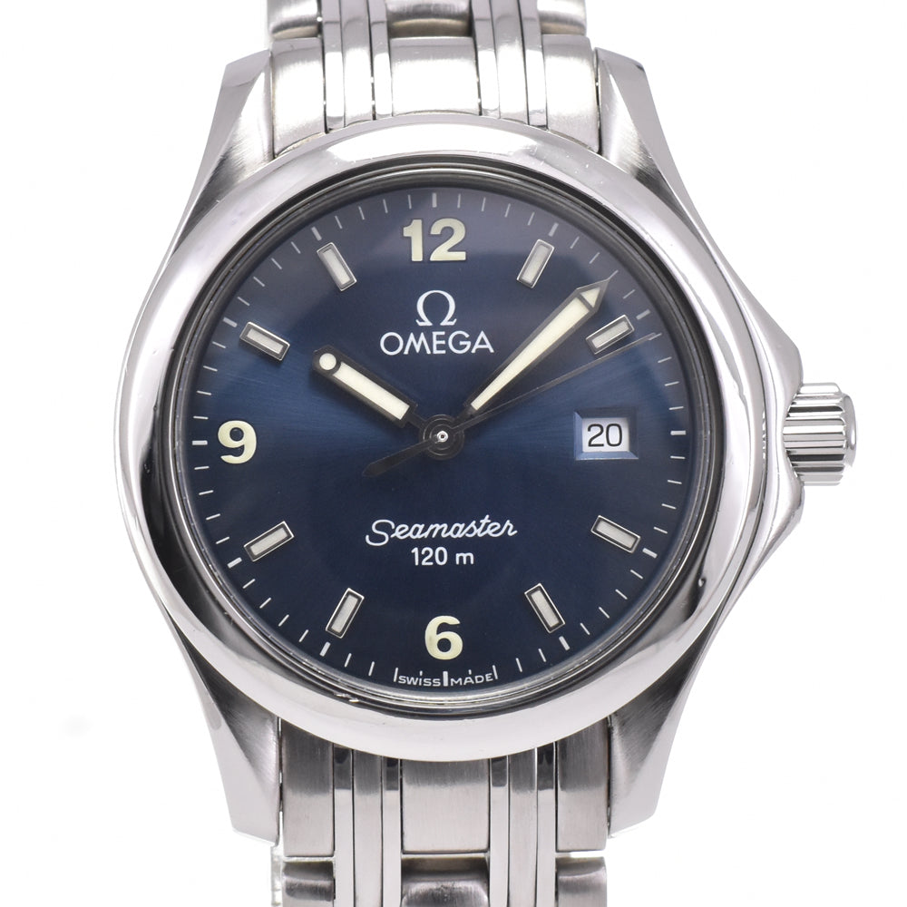 OMEGA Seamaster Date 120m blue Dial Quartz Ladies
 Watch J#144969