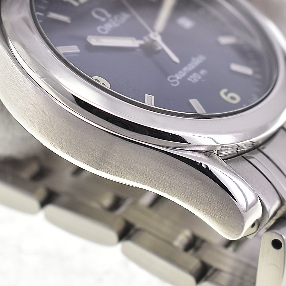 OMEGA Seamaster Date 120m blue Dial Quartz Ladies
 Watch J#144969