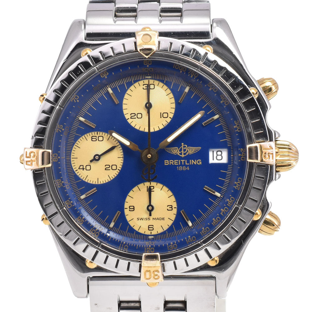 BREITLING Chronomat Bikoro B13050 Chronograph blue Dial Automatic Men's
 Watch J#144976
