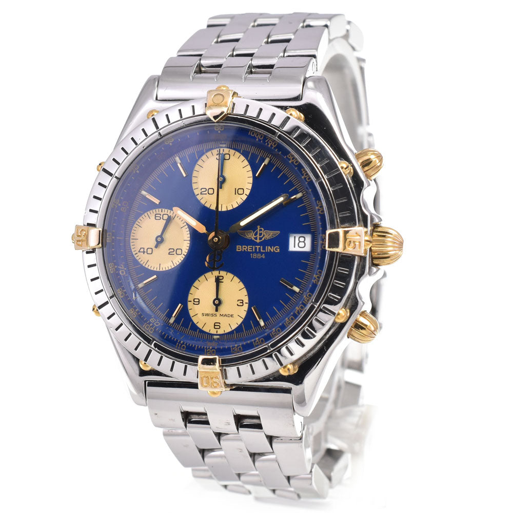 BREITLING Chronomat Bikoro B13050 Chronograph blue Dial Automatic Men's
 Watch J#144976