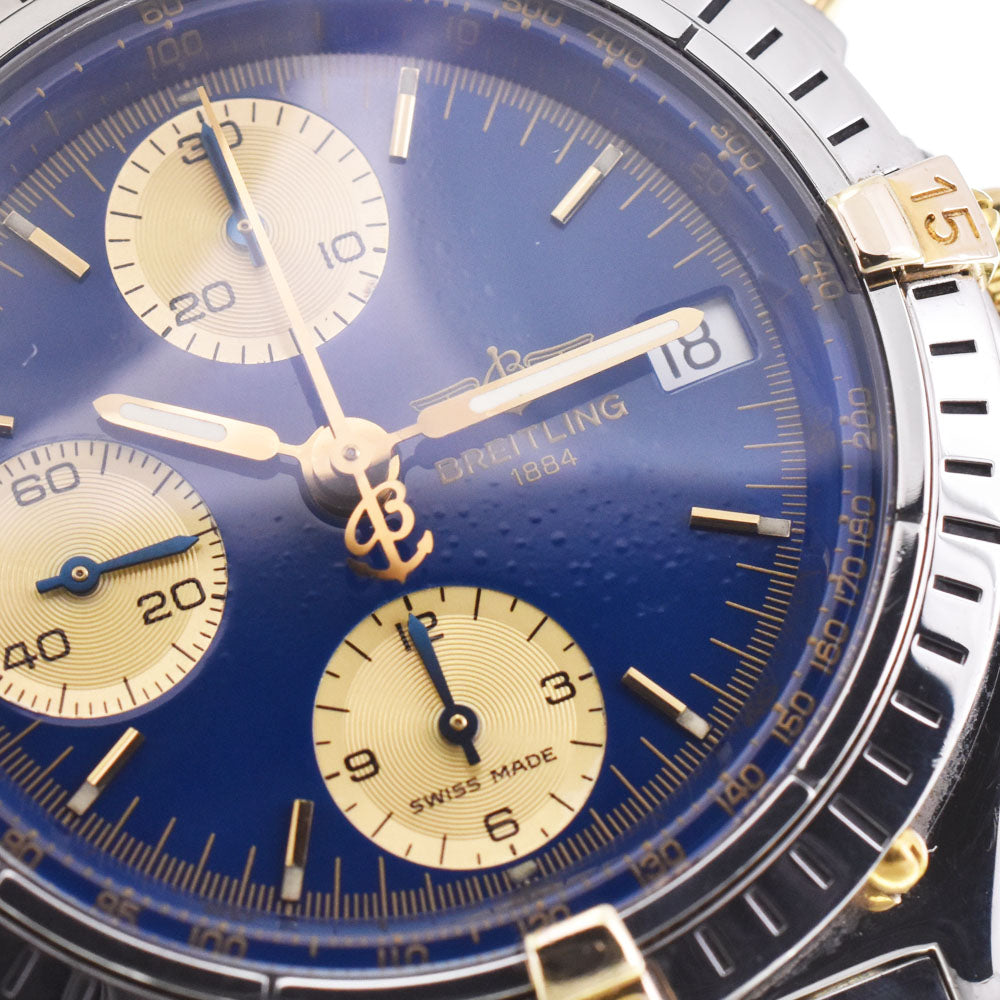 BREITLING Chronomat Bikoro B13050 Chronograph blue Dial Automatic Men's
 Watch J#144976