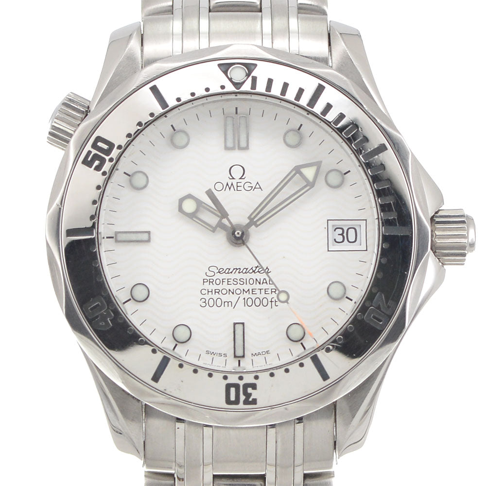 OMEGA Seamaster 300 2552.20 Date white Dial Automatic Boy's
 Watch J#144978