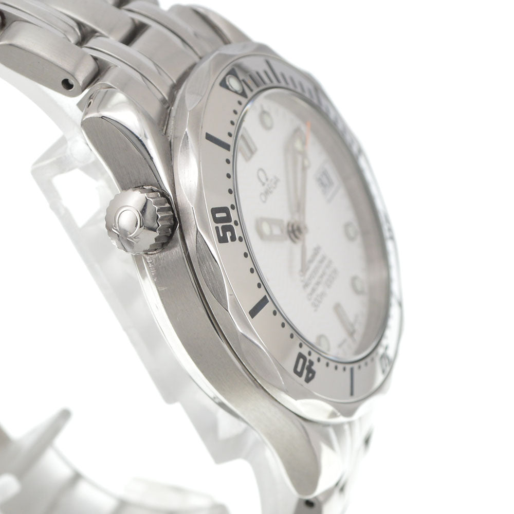 OMEGA Seamaster 300 2552.20 Date white Dial Automatic Boy's
 Watch J#144978