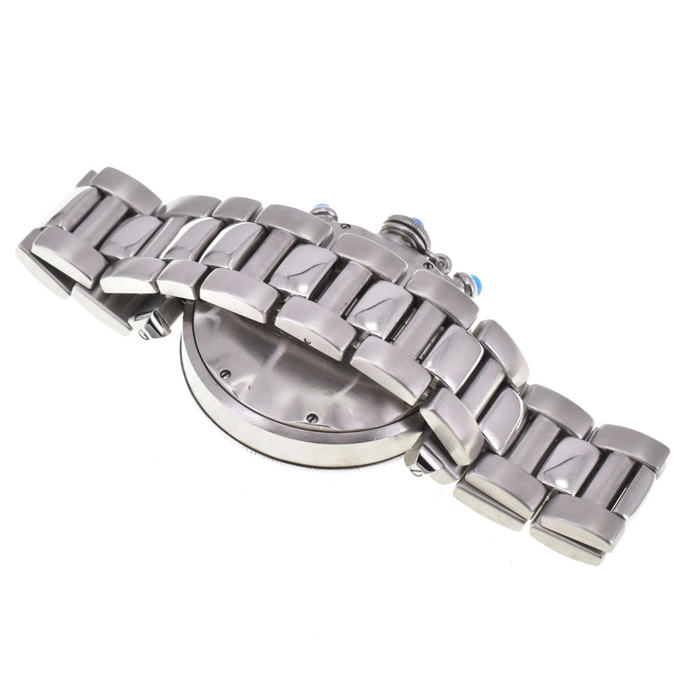 CARTIER Pasha Chronograph W31018H3/1050 Date Silver Dial Quartz Men's
 Watch K#144982