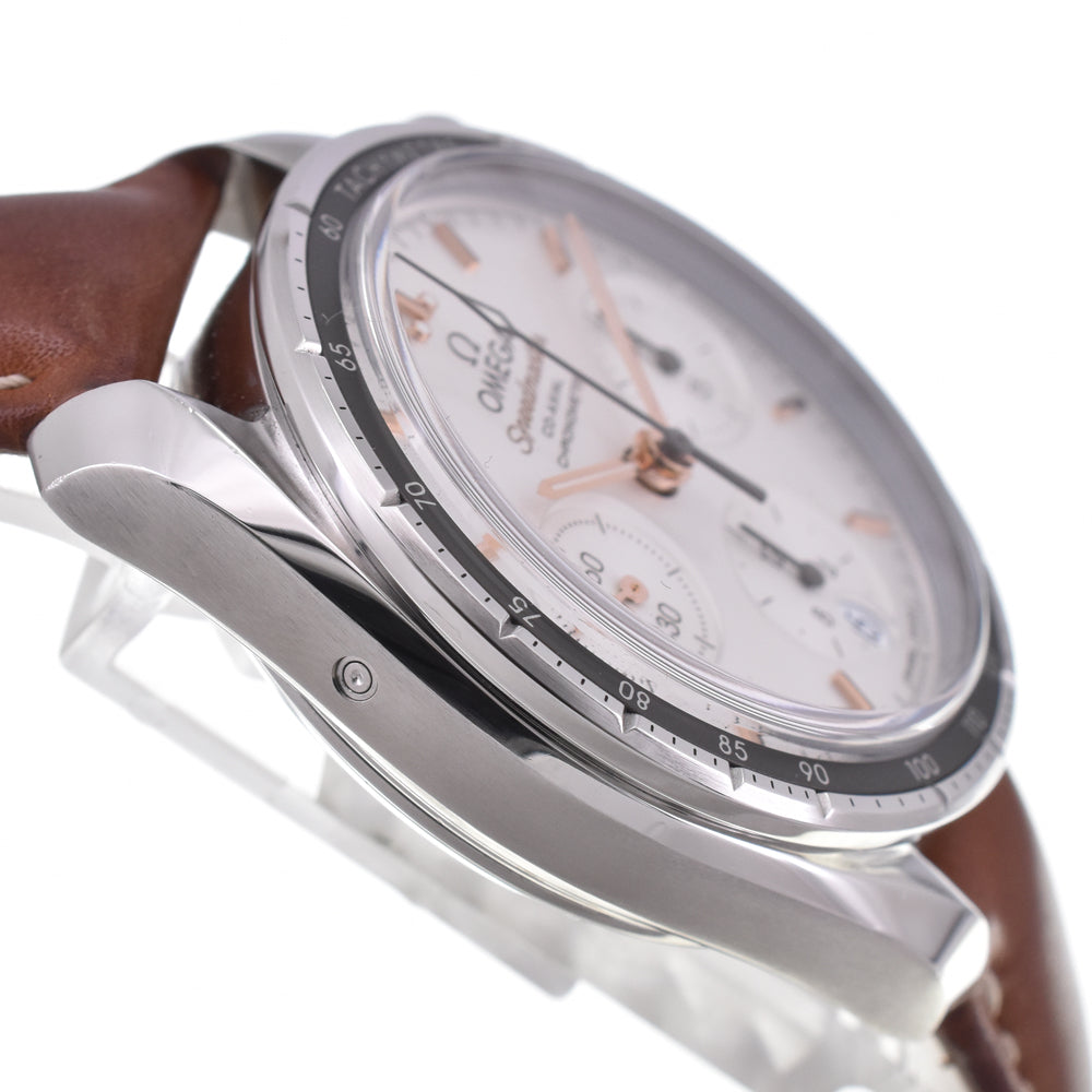 with paper OMEGA Speedmaster 324.32.38.50.02.001 Coaxial chronometer Silver Dial Automatic Unisex
 Watch J#144983