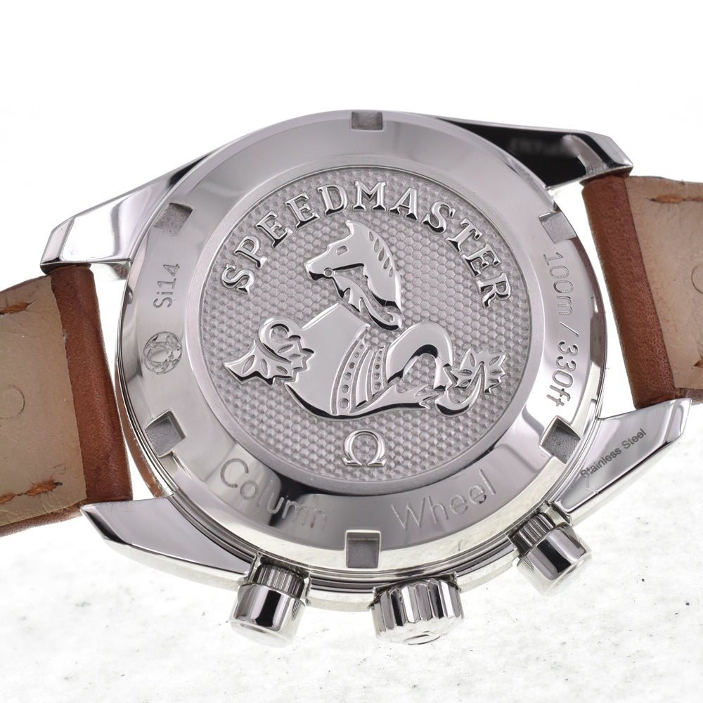 with paper OMEGA Speedmaster 324.32.38.50.02.001 Coaxial chronometer Silver Dial Automatic Unisex
 Watch J#144983