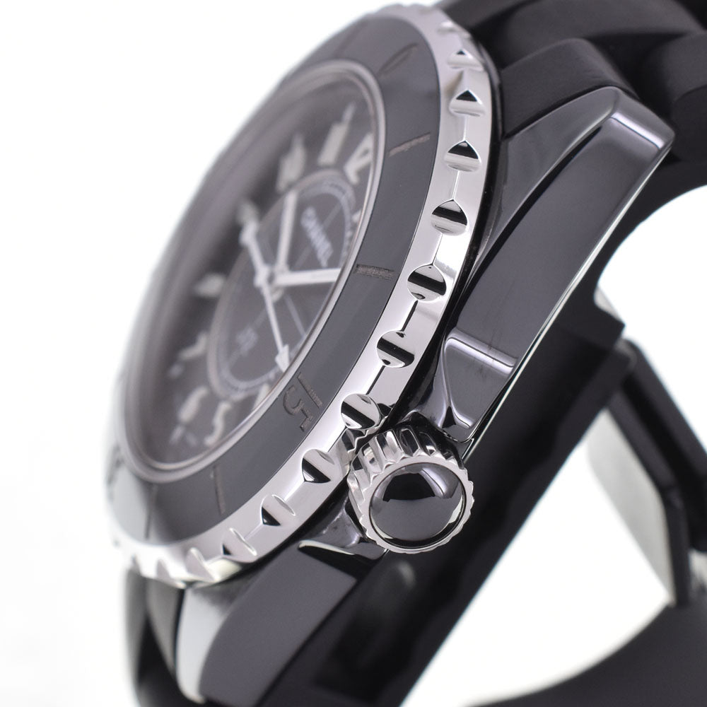 CHANEL J12 H0681 Ceramic / rubber black Dial Quartz Ladies
 Watch J#144984