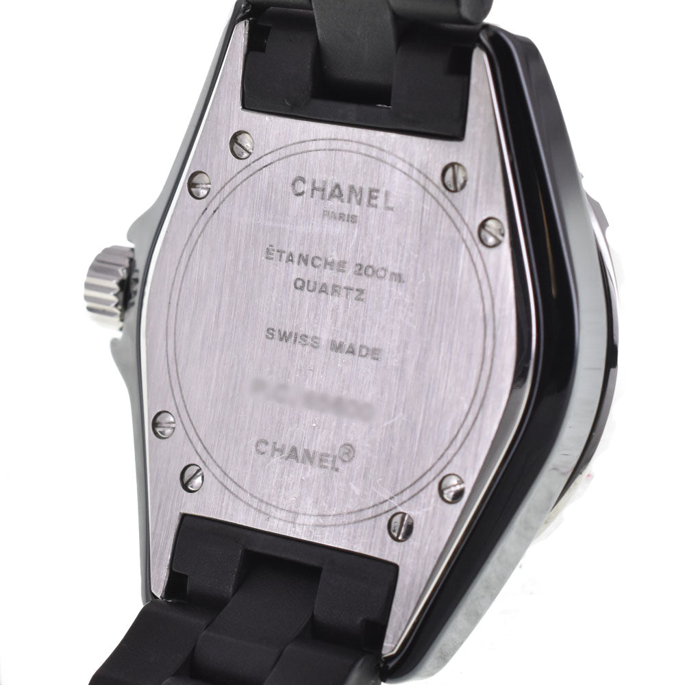 CHANEL J12 H0681 Ceramic / rubber black Dial Quartz Ladies
 Watch J#144984