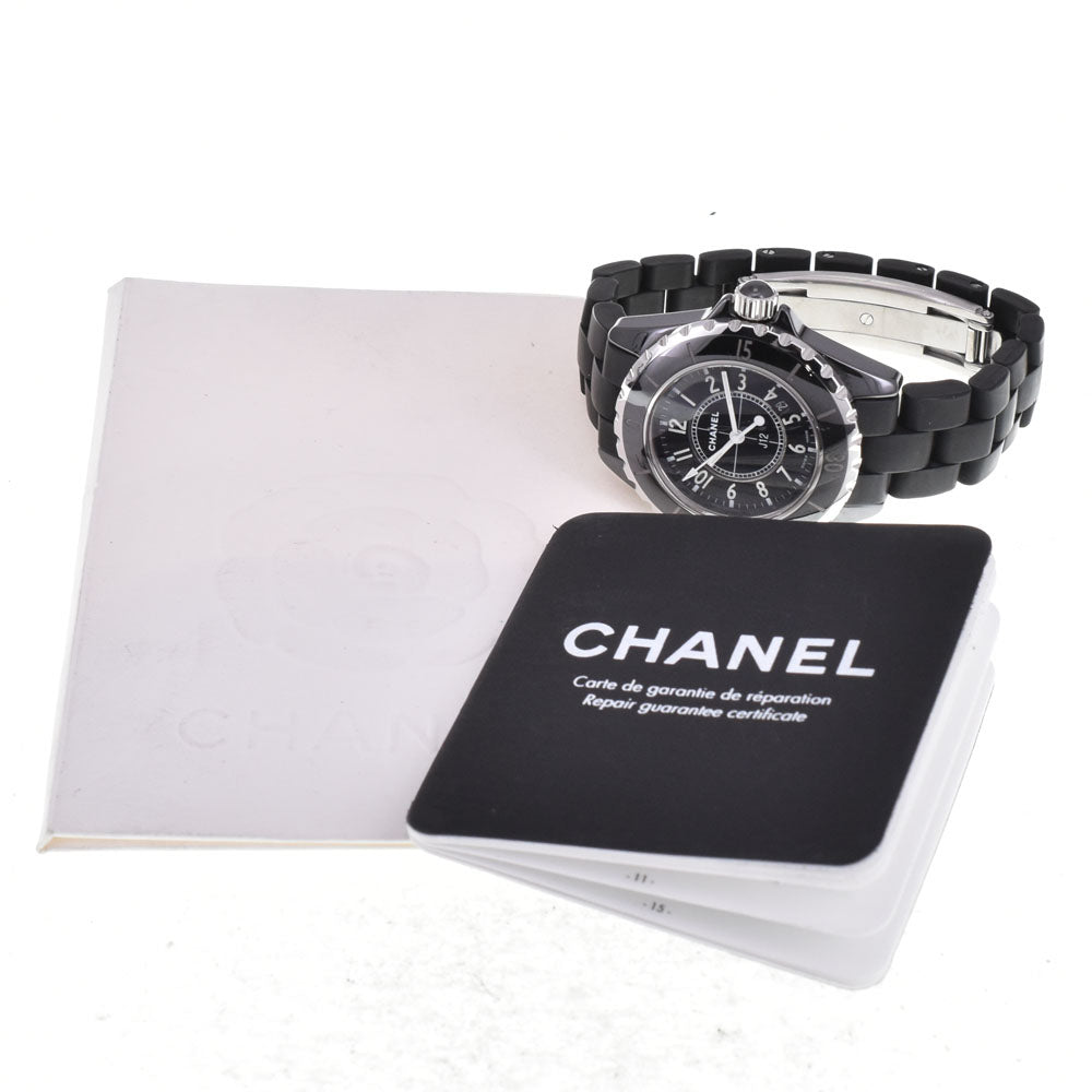 CHANEL J12 H0681 Ceramic / rubber black Dial Quartz Ladies
 Watch J#144984