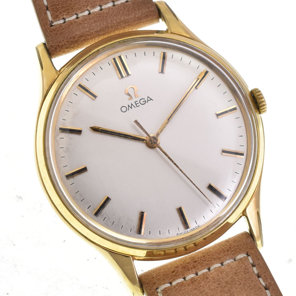OMEGA 14757 62 SC vintage Cal.600 Silver Dial Hand Winding Men's
 Watch J#145000