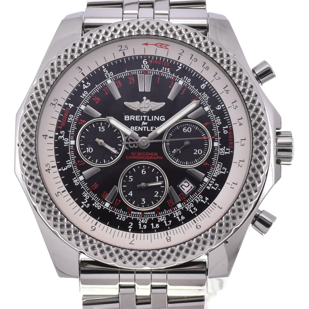 BREITLING Bentley Motors A25364 Chronograph Date black Dial Automatic Men's
 Watch N#145001