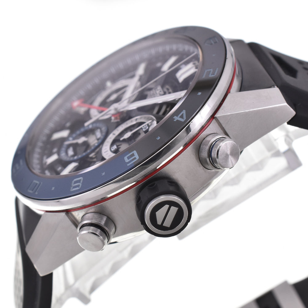 with paper TAG HEUER Carrera CBG2A1Z.FT6157 Caliber Heuer 02 GMT black Dial Automatic Men's
 Watch J#145002