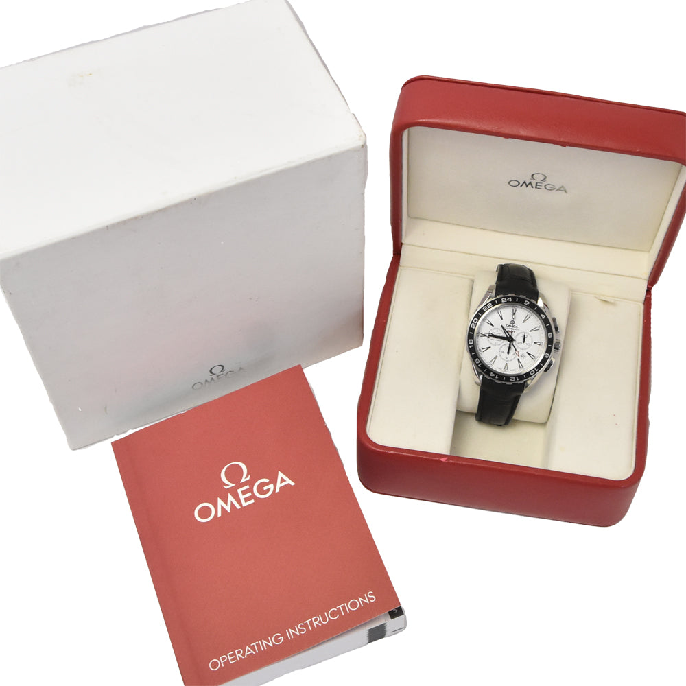 OMEGA Seamaster Aqua Terra 231.13.44.52.04.001 GMT white Dial Automatic Men's
 Watch I#145004