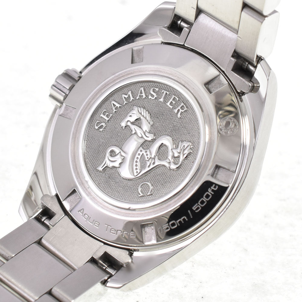 with paper OMEGA Seamaster Aqua Terra 231.10.30.60.02.001 Date Silver Dial Quartz Ladies
 Watch J#145009