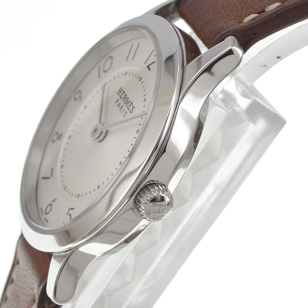 HERMES Slim du Hermes CA2.110 Silver Dial Quartz Ladies
 Watch I#145015