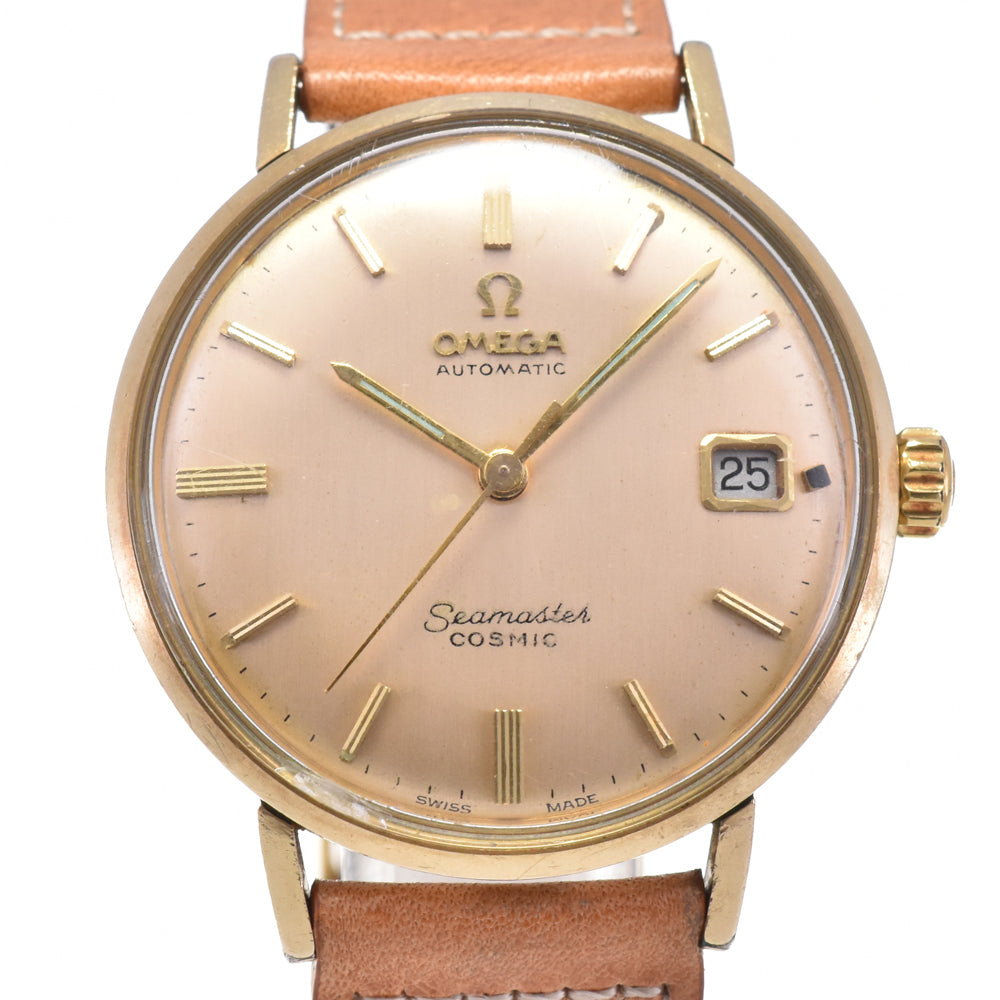 OMEGA Seamaster vintage Date Ivory Dial Automatic Men's
 Watch J#145017