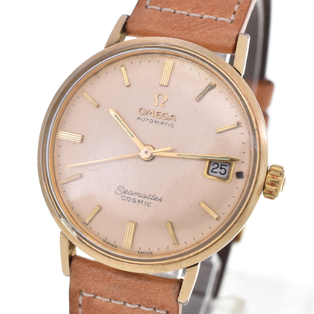 OMEGA Seamaster vintage Date Ivory Dial Automatic Men's
 Watch J#145017