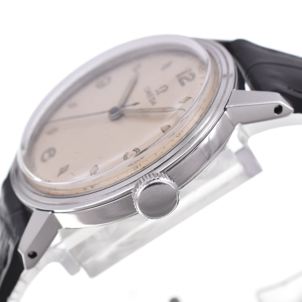 OMEGA vintage Silver Dial Hand Winding Men's
 Watch J#145020