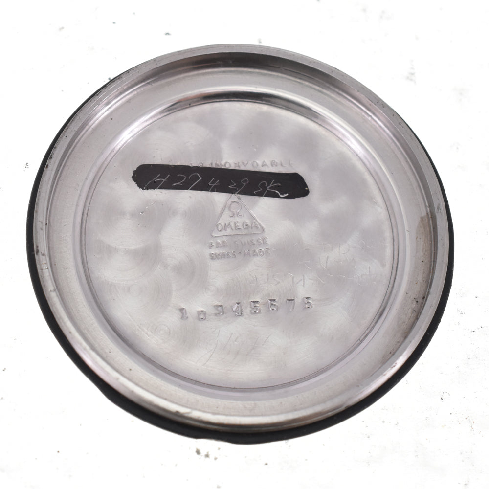 OMEGA vintage Silver Dial Hand Winding Men's
 Watch J#145020