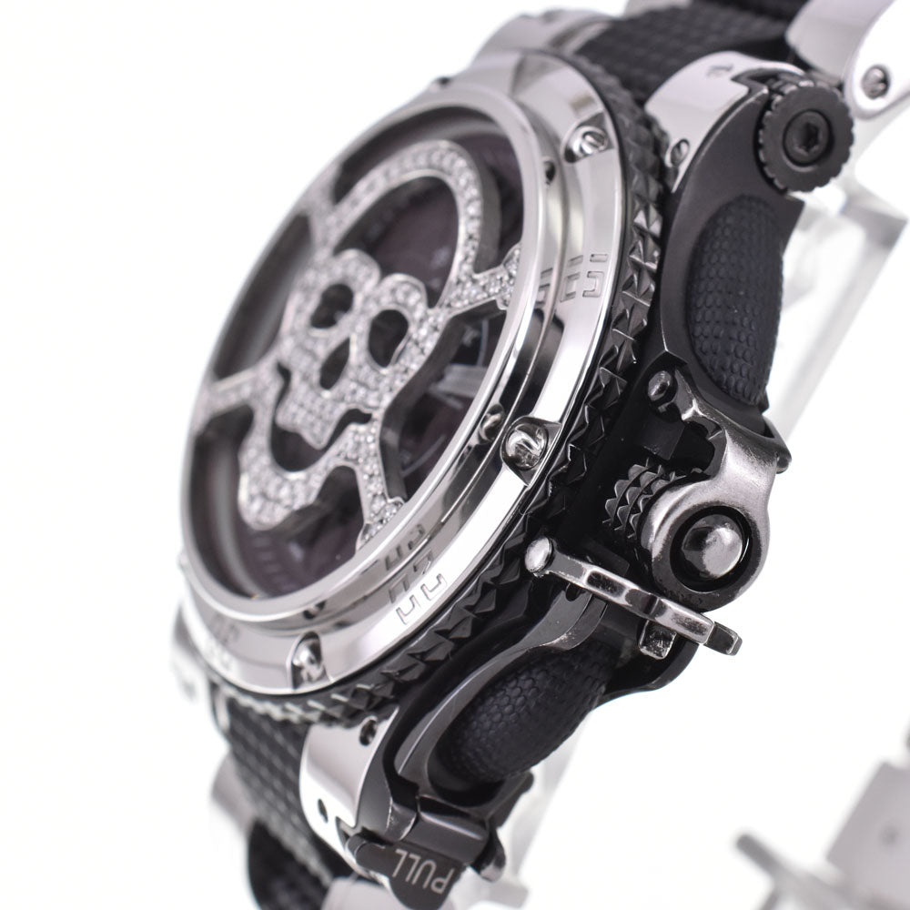 AQUANAUTIC King Sub Commander NK3H00496 Skull black Dial Automatic Men's
 Watch J#145023