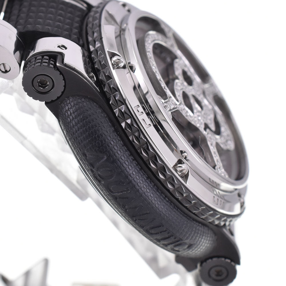 AQUANAUTIC King Sub Commander NK3H00496 Skull black Dial Automatic Men's
 Watch J#145023