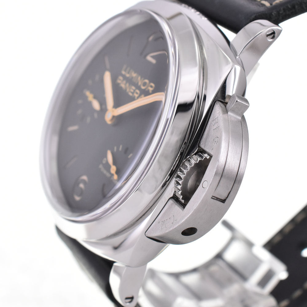 PANERAI Luminor 1950 3 Days PAM00423 Power reserve black Dial Hand Winding Men's
 Watch J#145024