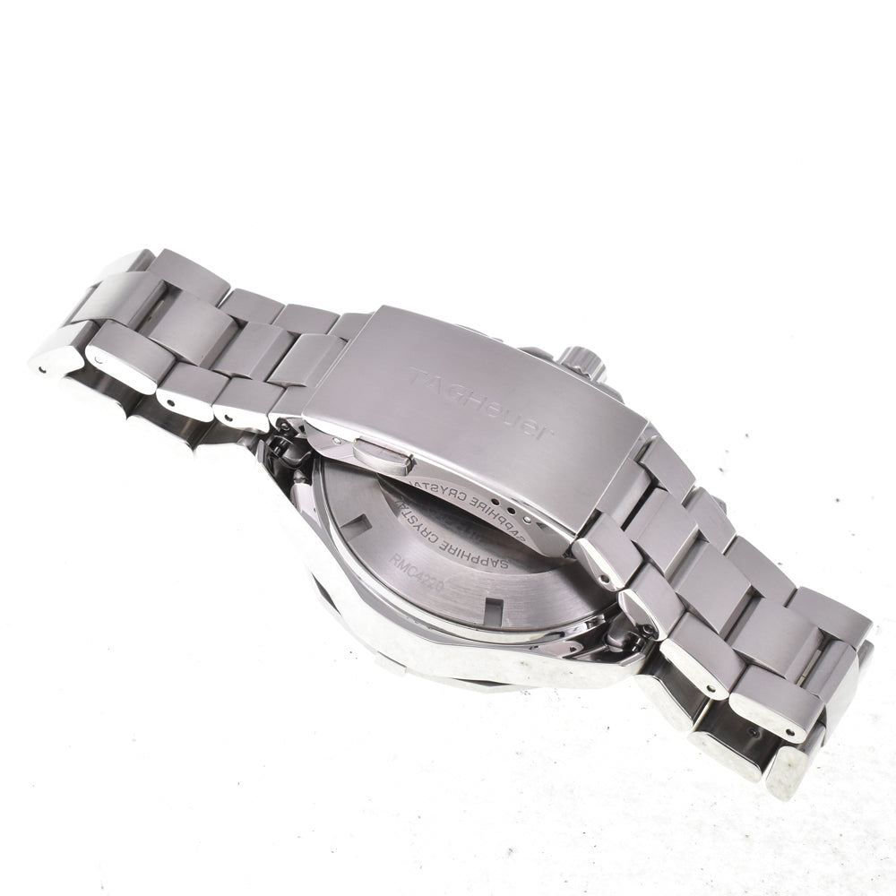 with paper TAG HEUER Aqua racer CAP2110.BA0833 black Dial Automatic Men's
 Watch J#145026