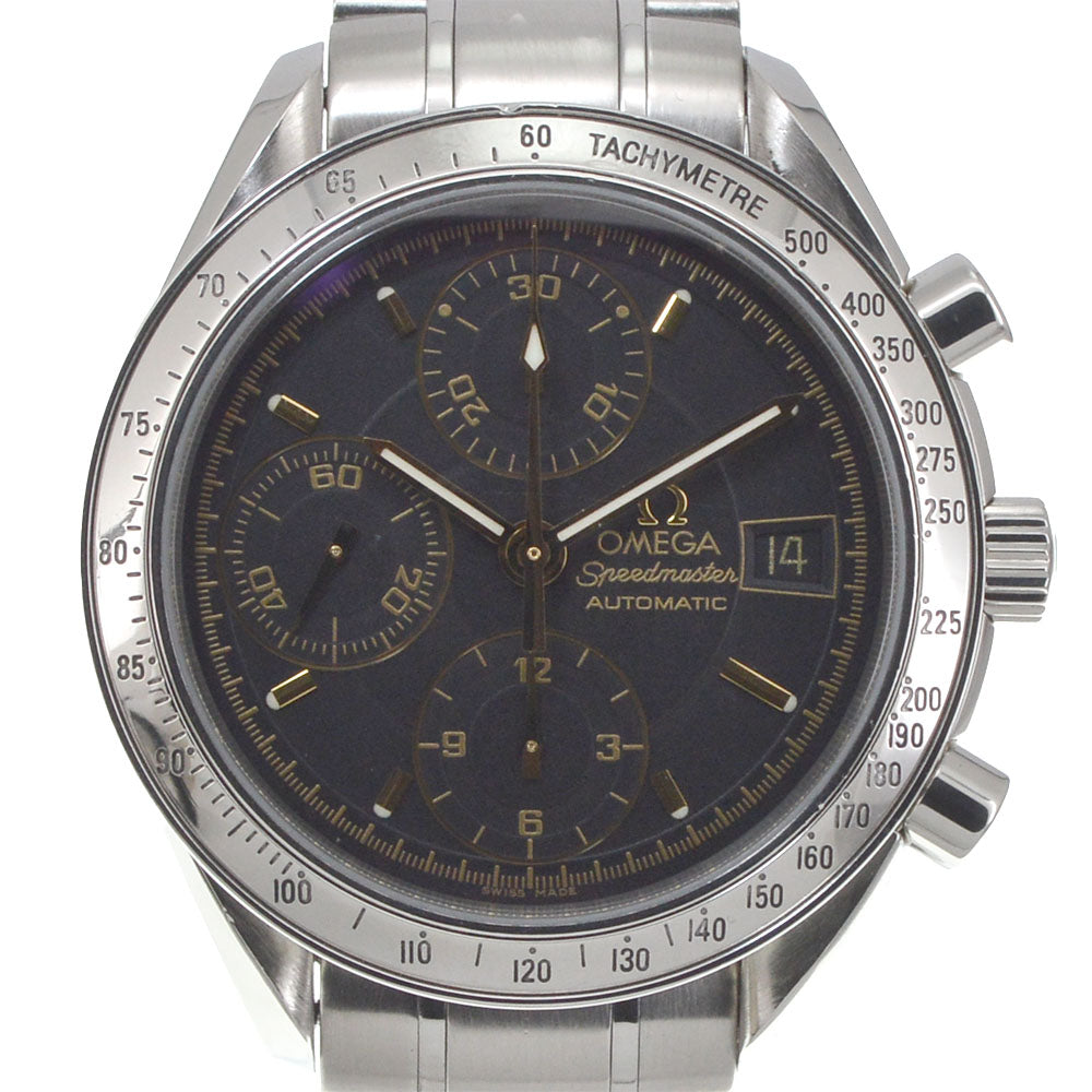 with paper OMEGA Speedmaster 3513.54 Japan Limited Chronograph Date black Dial Automatic Men's
 Watch I#145027