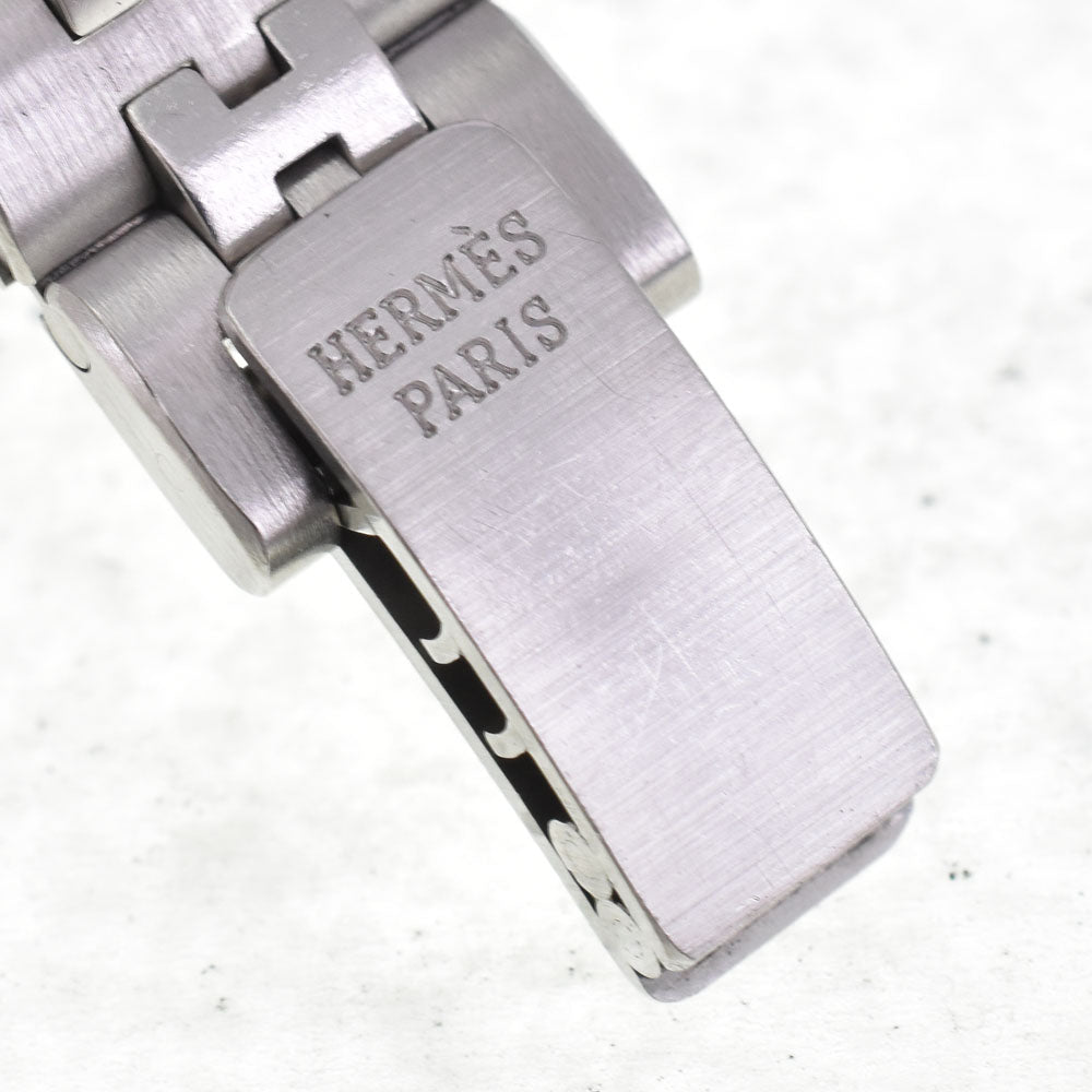 HERMES Captain Nemo Stainless Steel/Gold Plated Ivory Dial Quartz Ladies
 Watch J#145029