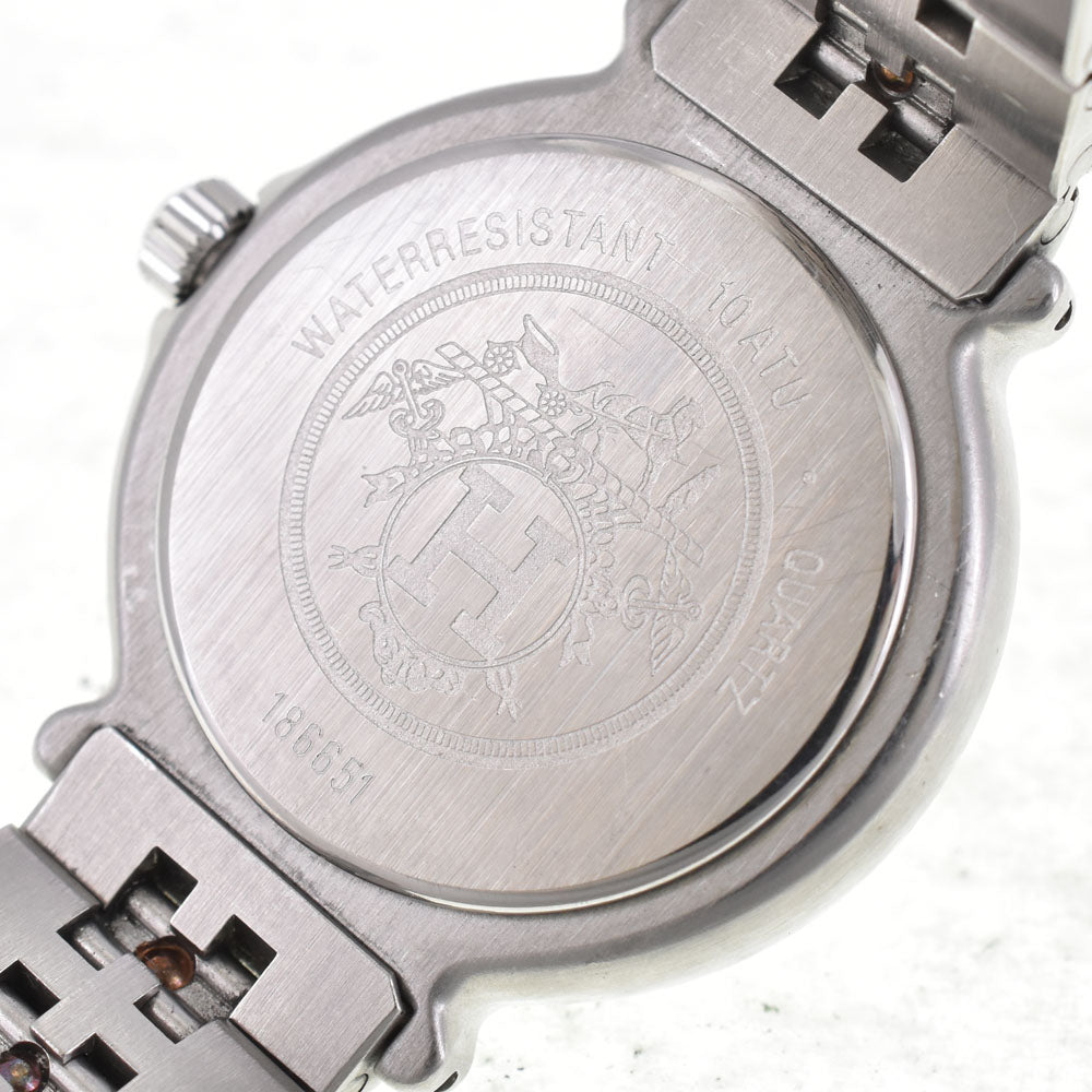 HERMES Captain Nemo Stainless Steel/Gold Plated Ivory Dial Quartz Ladies
 Watch J#145029