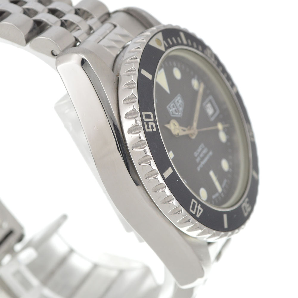 TAG HEUER 1000 Series Professional 200m 980.013 black Dial Quartz Men's
 Watch J#145030